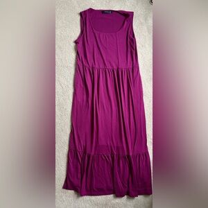 Elegant Magenta Women's Dress